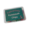 Kunststoff-Chips transparent