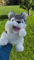 Handpuppe Husky